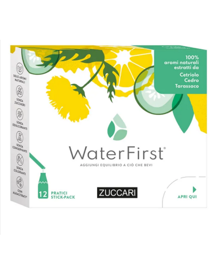 Zuccari WaterFirst Cetriolo/Cedro/Tarassaco 12 Stick