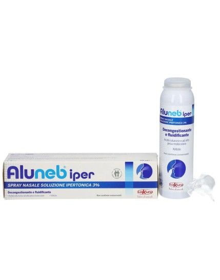 Aluneb Soluzione Ipertonica 3% Spray Nasale 150ml Aluneb Soluzione Ipertonica 3% Spray Nasale 150ml