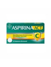 Aspirina Act C 10 Compresse Effervescenti