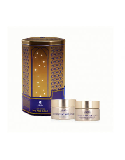 Bionike Defence My Age Gold Cofanetto Regalo Crema Ricca Fortificante 50 ml + Crema Notte 50 ml