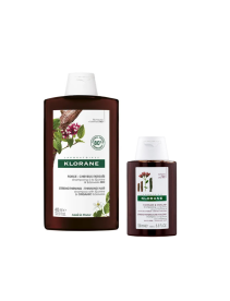 Klorane Shampoo Alla Chinina 400ml + 100ml Rinforzante E Anticaduta