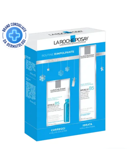 La Roche Posay Cofanetto Rimpolpante Hyalu B5 Booster 15 ml + Hyalu B5 Crema 40 ml