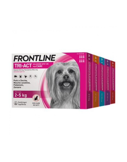 Frontline Tri-Act Cani 40-60kg 3 Pipette