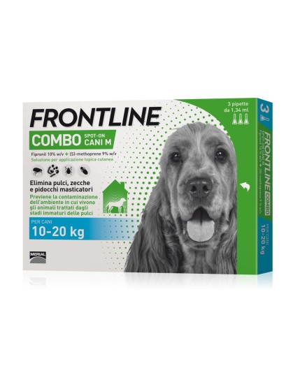 Frontline Combo Spot On Cani 10-20kg 3 Pipette