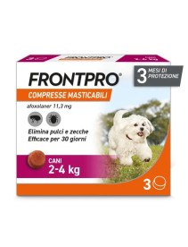 Frontpro Cani 2-4kg 3 Compresse Masticabili