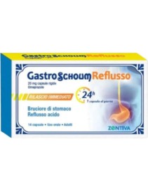 Gastroschoum Reflusso 20 mg capsule rigide 14 capsule