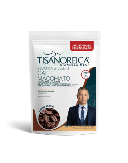 Gianluca Mech Tisanoreica Bevanda Al Caffè Macchiato Maxi Formato 500g