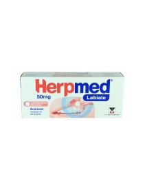 Herpmed Labiale 2 Compresse da 50 mg