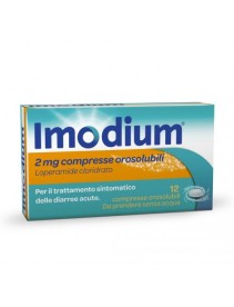 Imodium 12 Compresse Orosolubili 2 mg