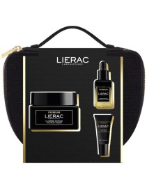 Lierac trousse natale premium soyeuse 50 ml + mini siero 13 ml + mini contorno occhi 5 ml