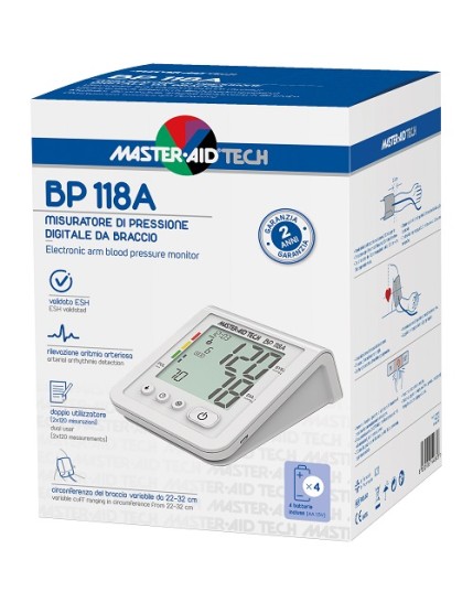 Master-aid Tech Misuratore Pressione BP118A