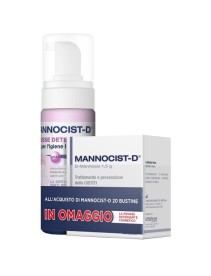 Mannocist-d 20 buste + mannocist-d mousse detergente antibatterico 150 ml in omaggio
