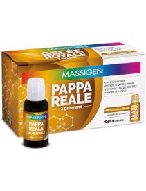 Massigen pappa reale 10 flaconcini da 25 ml