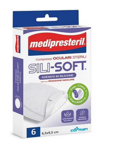 Medipresteril Compressa Oculare Adesive 6 Pezzi