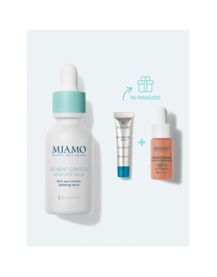Miamo Macchie Estivo Protocollo 1 Pigment Control 30 ml + 1 Mini Pigment Defense 10 ml + 1 Renewal Peel 5 ml