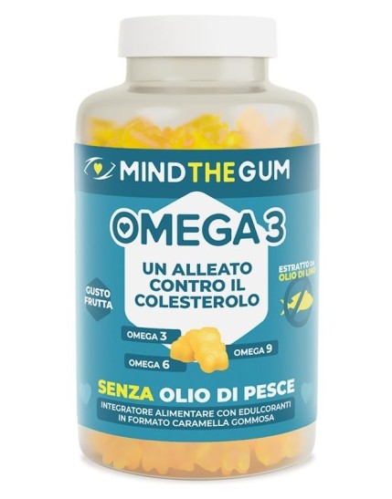 Mind the gum omega 3 60 pastiglie gommose