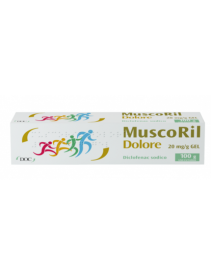 Muscoril Dolore Gel 20Mg Confezione 100gr