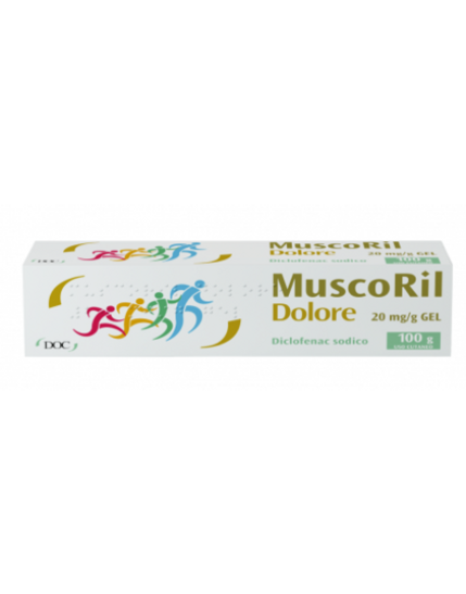 Muscoril Dolore Gel 20Mg Confezione 100gr