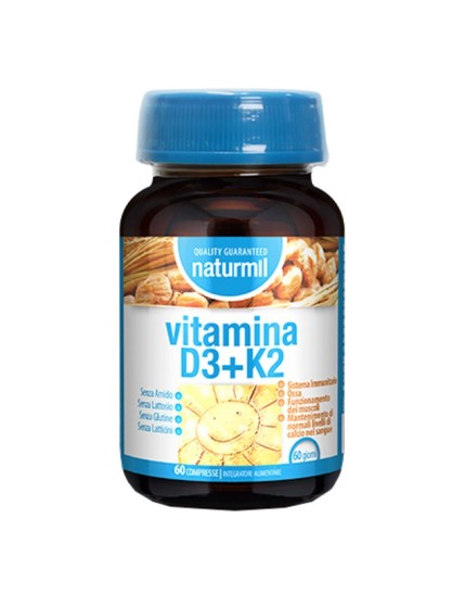 Naturmil vitamina d3+k2 60 compresse