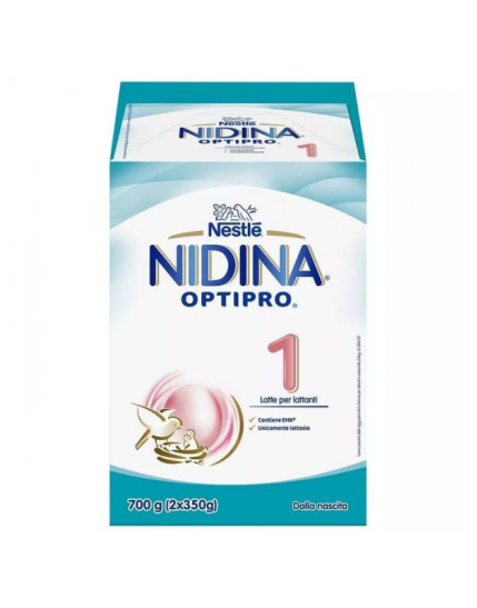 Nidina Optipro 1 Polvere Latte Dalla Nascita 2x350g