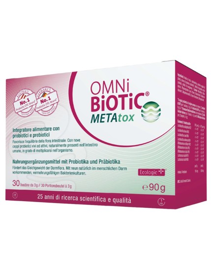 Omni Biotic Metatox 30 Bustine Da 3g