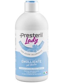 Lady Presteril Detergente Intimo Emolliente pH Neutro, 500ml 