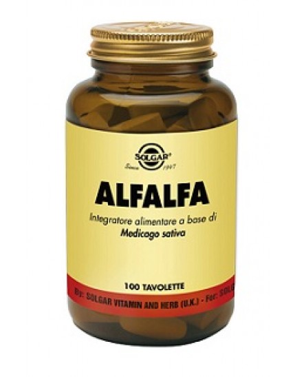 Solgar Alfalfa 100 Tavolette