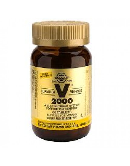 Solgar Vm 2000 Supplement 60 Tavolette