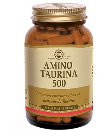 Solgar Amino Taurina 500 50 Capsule Vegetali