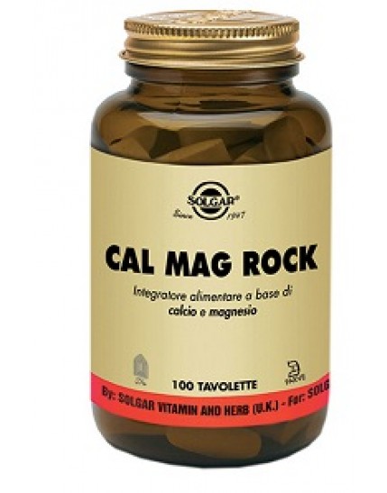 Solgar Cal Mag Rock 100 Tavolette