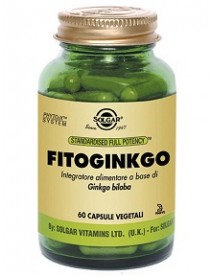 Solgar FitoGinkgo 60 Capsule Vegetali