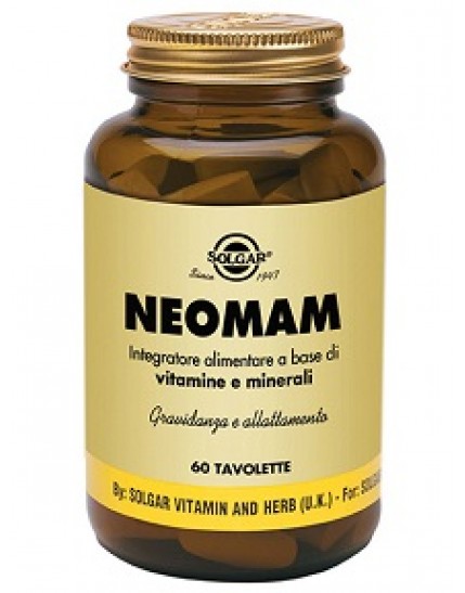 Solgar Neomam 120 Tavolette Solgar Neomam 120 Tavolette
