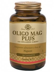 Solgar Oligo Mag Plus 100 tavolette