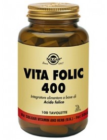 Solgar Vita Folic 100 tavolette