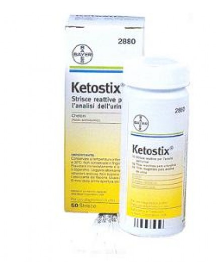 Ketostix Chetonuria 50 Strisce Reattive