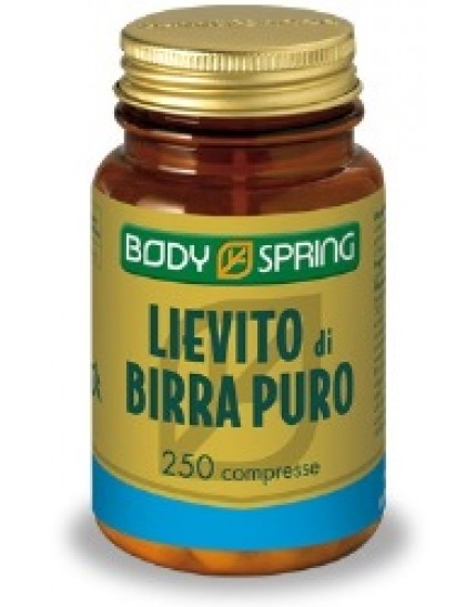 Body Spring Lievito Birra Puro 250 Compresse