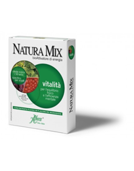 Aboca Natura Mix Vitalita 10 flaconcini 15g - supporto per la memoria