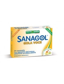Sanagol Gola Voce Miele Limone 24 caramelle