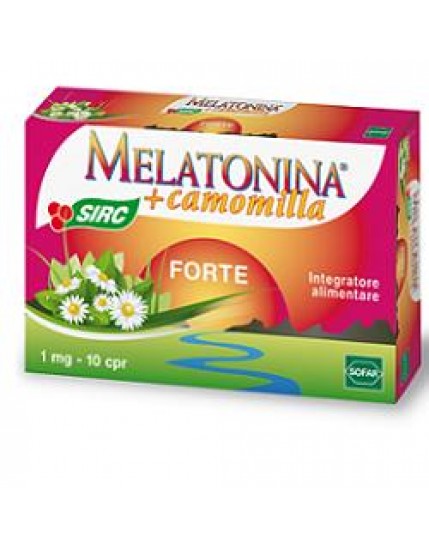 Melatonina Forte + Camomilla 10 Compresse 