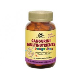 Solgar Cangurini Multinutrients Frutti di Bosco 60 Compresse