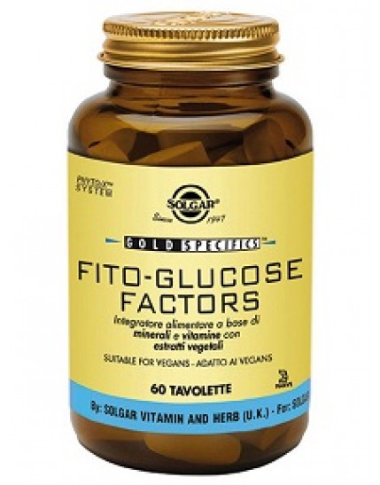 Solgar Fitoglucose Factors 60 Tavolette