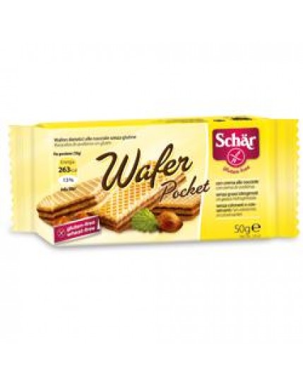 Schar Wafer Pocket Nocciole 50g - Senza glutine