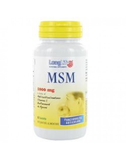 Longlife Msm 1000mg 60 Tavolette