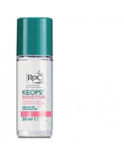 Roc keops deodorante roll-on pelle fragile 30 ml