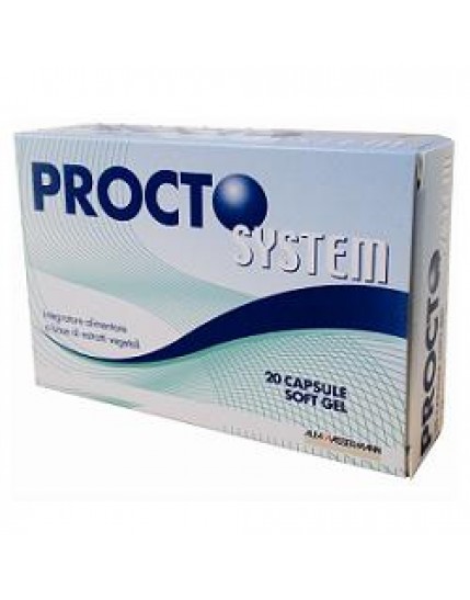 Procto System 20 capsule Soft Gel