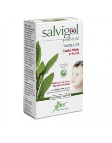 Aboca Salvigol Bio Pediatric 30tavolette - per alleviare mal di gola 