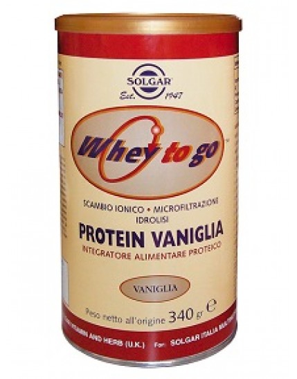 Solgar Protein Vaniglia Polvere 340g - Integratore proteico