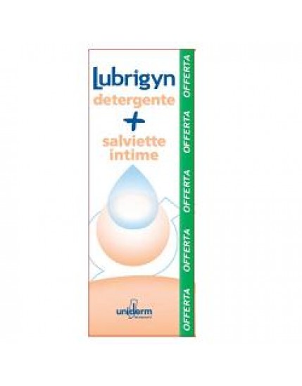 Lubrigyn Cofanetto Detergente 200ml + Salviettine Intime 15 Pezzi