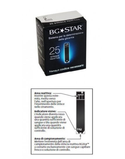 BgStar My Star Extra 25 Strisce Reattive 