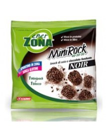 Enerzona Minirock Noir 40-30-30 Soia e Cioccolato Fondente 5 Minipack da 24g